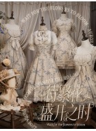 Aurora Borealis Wait For The Flowers To Bloom JSKs and OP(Reservation/3 Colours/Full Payment Without Shipping)